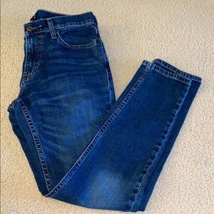 new men’s hollister dark wash jeans